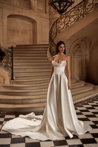 Satin Wedding Dresses & Bridal Gowns | Milla Nova