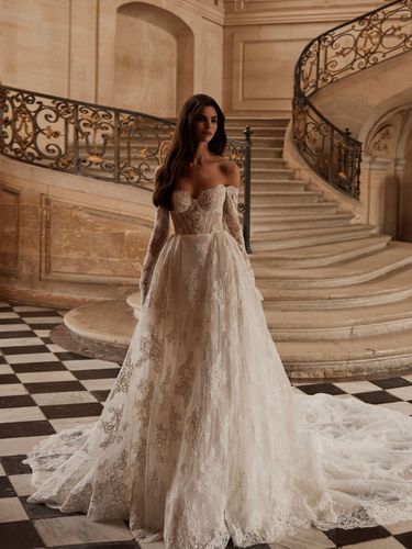 Chantilly Lace Wedding Dresses & Bridal Gowns | Milla Nova
